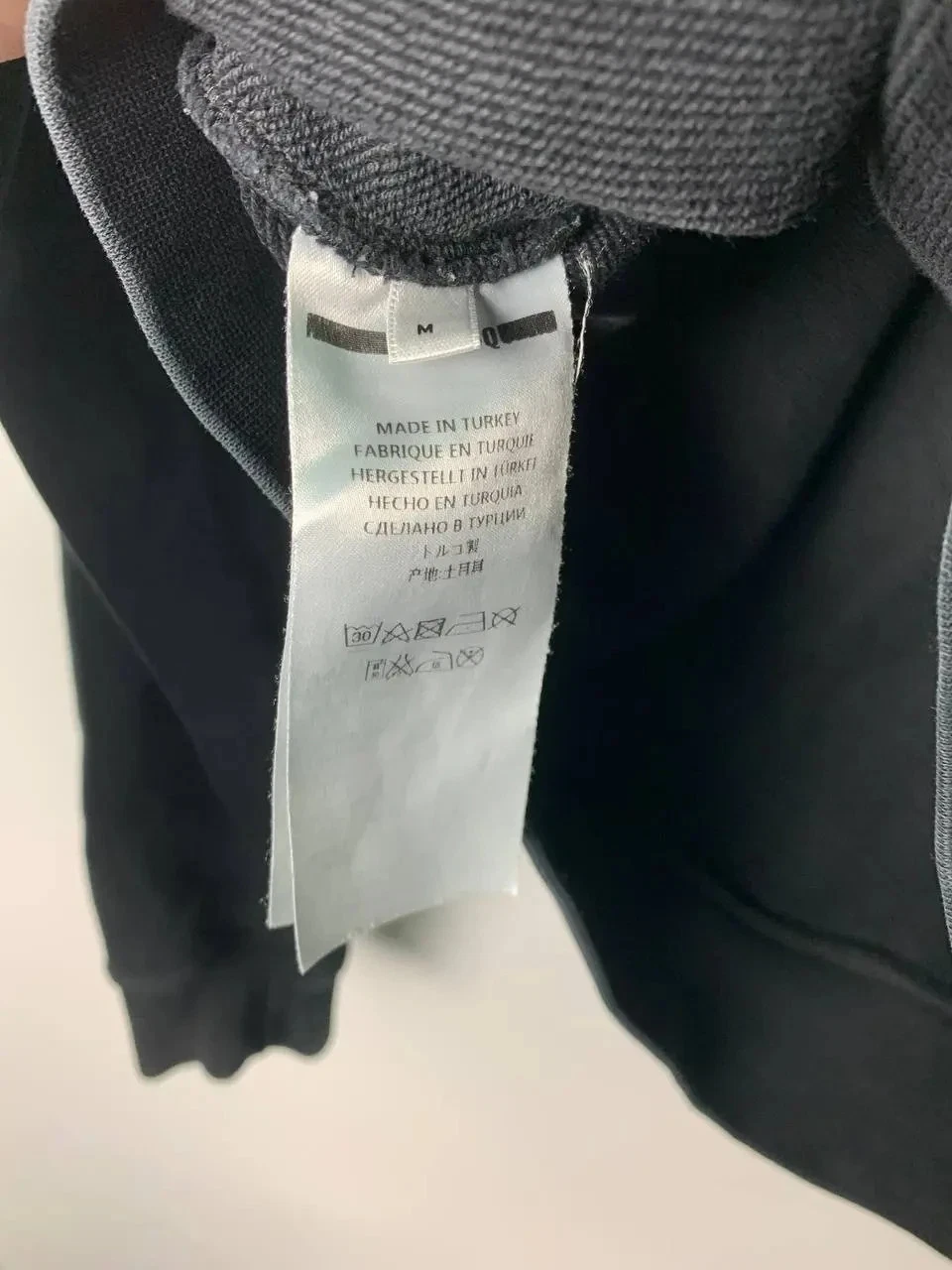 Felpa con cappuccio Mcq Alexander Mcqueen stampa rondine taglia M