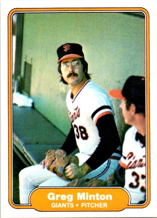 1982 Fleer #396 Greg Minton - Near Mint or Better