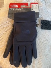 THE NORTH FACE Unisex Etip Touchscreen Recycled Black Gloves TNF - XL NWT