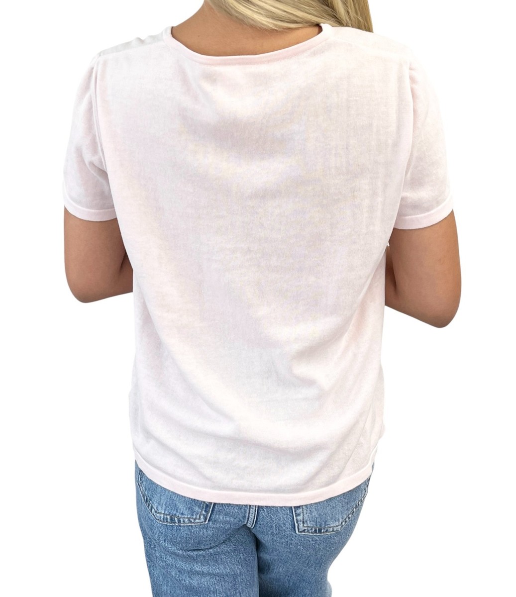 CHANEL Vintage 06P CC Mark Logo Short Sleeve Top #38 T-shirt