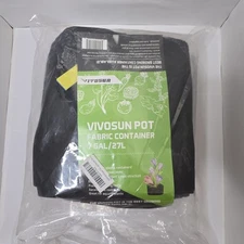 Vivosun Pot Fabric Container Grow Pot 7gal/27L 5 Pack Great For Vegetables