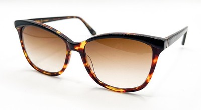 NEW AMELIA E 32-P7301 HAVANA TORTOISE BROWN AUTHENTIC SUNGLASSES 54-15