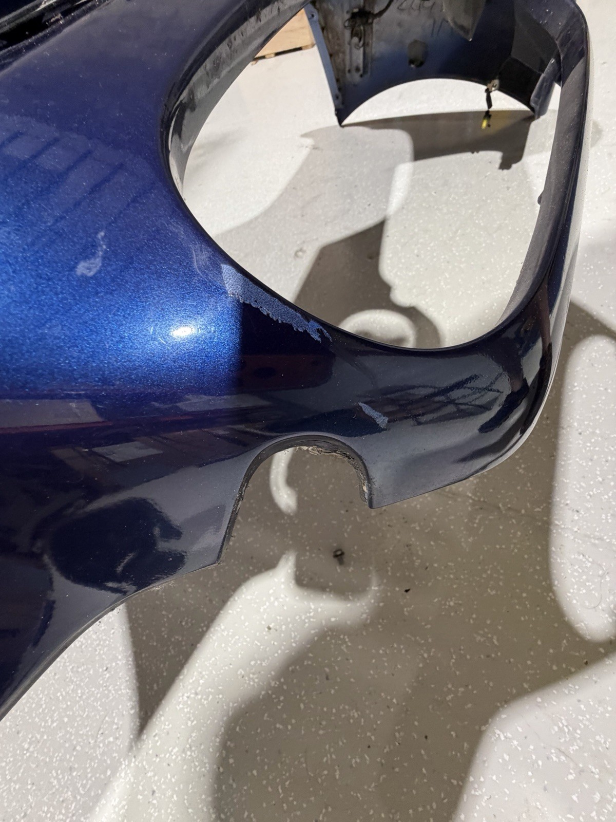 2010 2011 - 2015 Ferrari 458 Italia Spider Rear Bumper Cover OEM Needs Repair