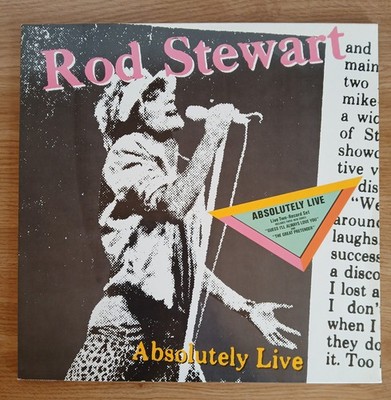 ROD STEWART - ABSOLUTELY LIVE - VINYL 2LP GATEFOLD - OIS  -Warner Bros. 1982