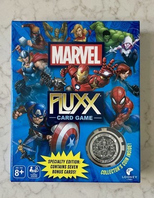 Marvel Fluxx Card Game w/ Collector s Coin (Looney Labs, 2019)
