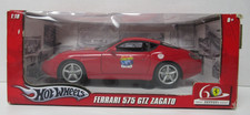 2007 Hot Wheels Red Ferrari 575 GTZ Zagato 1:18 Scale