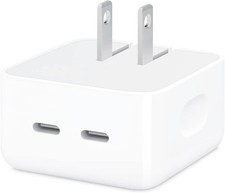 Genuine Apple Dual USB-C Port 35W Power Adapt...
