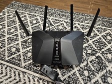 NETGEAR AX4200 Nighthawk Dual-Band Wi-Fi 6 Router - Black RAX42-100NAS 