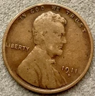 1911-D  Lincoln Wheat Cent - [F] Fine - Better Grade ~ C014