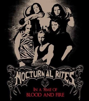 Audio Cd Neu - Nocturnal Rites - In A Time Of Blood And Fire -I- Blackbeard