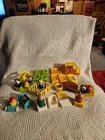 Vintage Fisher Price Lot Furniture Figures  & More