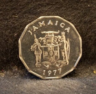 1977 Jamaica (Republic) cent, Royal Mint (London), FAO type, UNC, KM-64 (JA3) — photo 2