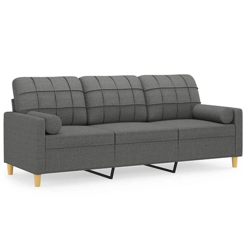 3-seater Sofa Dark gray - Picture 2 of 8