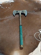 Larp Waffe Axt/Chaosaxt/Dämonenaxt/Teufelsaxt/Einhändig/Schädel/Unikat