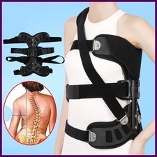 1Set Fixed Spinal Brace Aluminium Alloy Breathable Fixed Spinal Straightener