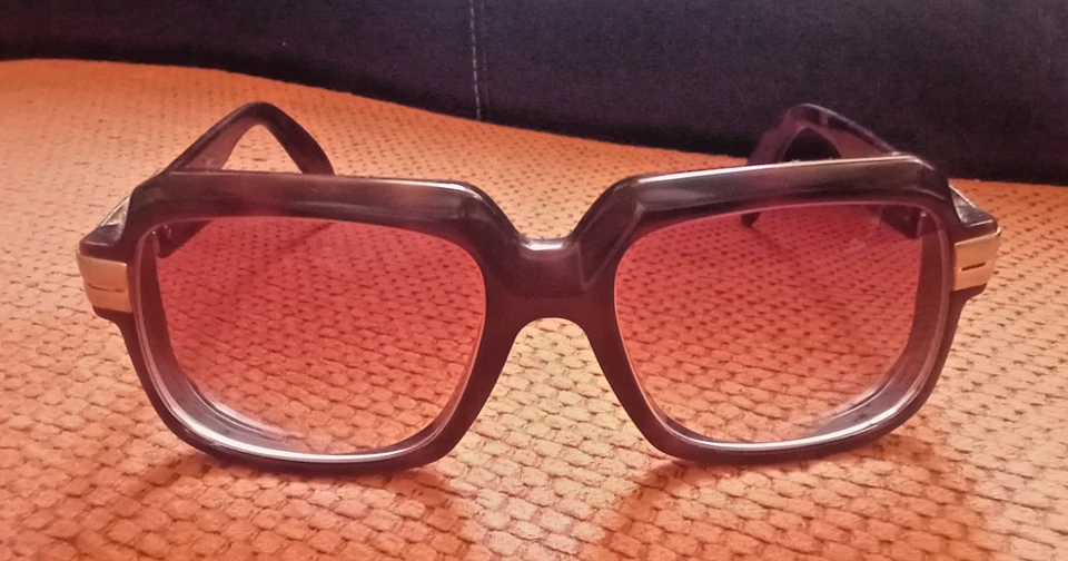 Lunettes de soleil CAZAL Legends 607 Écaille & Or – Authentiques - Photo 2/4
