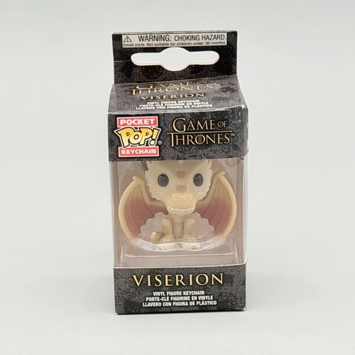 Pocket Pop Keychain Game Of Thrones Viserion Vinyl Figure Funko
