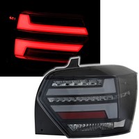 Led Lightbar RüCkleuchten Set FüR Vw Polo 2G Aw 2017-2021 Schwarz Heckleuchten