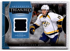 2015-16 Upper Deck Artifacts Treasured Swatches Blue (B) Calle Jarnkrok Jersey