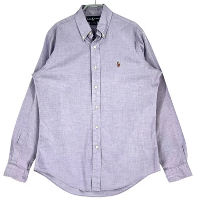Ralph Lauren Herren Custom Fit Hemden Lässig Größe 39 15 1/2 - M - Bild 1 von 4