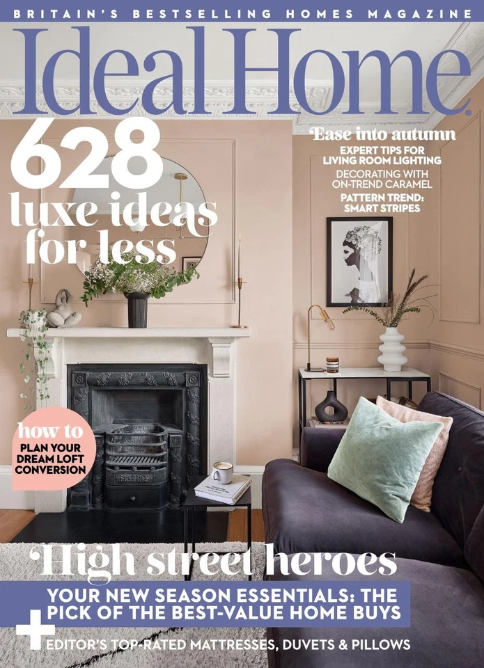 IDEAL HOME MAGAZINE OCTOBER 2025 WITH FREE SMALL HOMES HANDBOOK ~ NEW ~
