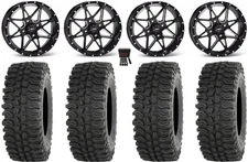 ITP Tornado 14" Wheels Black 30" BDC Tires Can-Am Commander Maverick