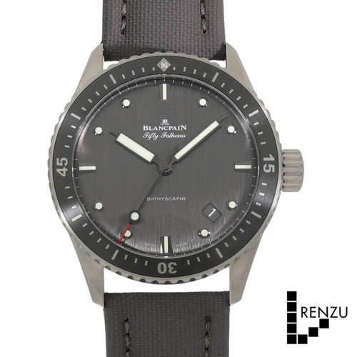 Blancpain Fifty Fathoms Bathyscaphe 43 mm 5000-1210-G52A Grey Dial