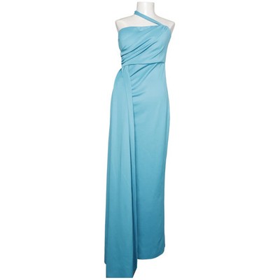 Miss Ord, Cocktailkleid, Größe: L, Blau, Elasthan/Polyester, Einfarbig #DGU