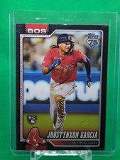 2026 Topps S1 - Jhostynxon Garcia - Black Parallel - /75  #316 Rookie See Desc