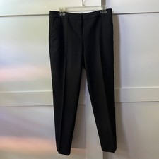 vince camuto black dress pants tapered fit, 4