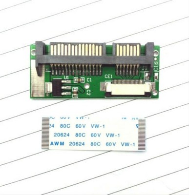 1.8'' 24 Pin SATA LIF HDD To Mini 7+15 Pin 22 Pin Male SATA Adapter Converter