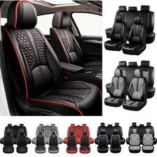 Leather Car Seat Covers Full Set Cushion For Dodge Ram 1500 2500 3500 2009-2026 Leather Car Seat Covers Full Set Cushion For Dodge Ram 1500 2500 3500 2009-2026
