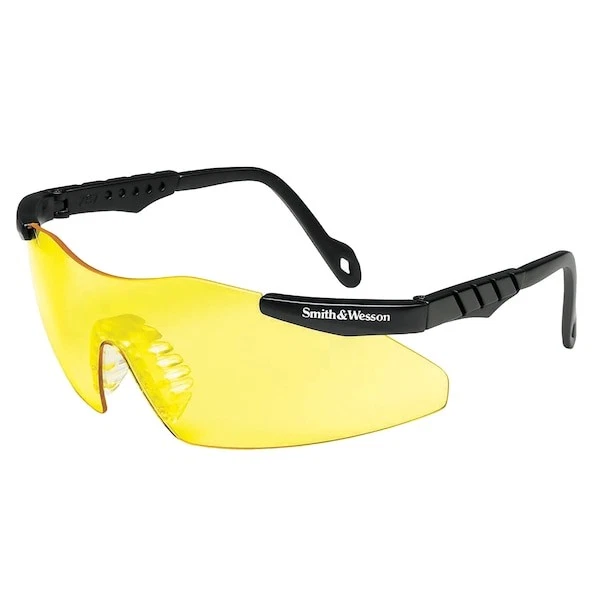 Smith & Wesson 19826 Magnum 3G, Safety Glasses, Anti-Scratch, Amber Lens, Black - Image 4 of 4