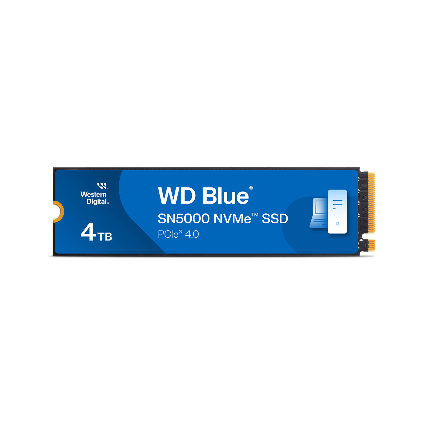 Western Digital 4TB WD Blue SN5000 NVMe Internal SSD - WDS400T4B0E-00BKY0