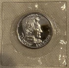 Liberty Lobby 1988 Andrew Jackson 240 Grains .999 Fine Silver Round
