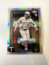2025 Topps Chrome Update Series - Ryan Fitzgerald #USC8 Sepia Refractor (RC)