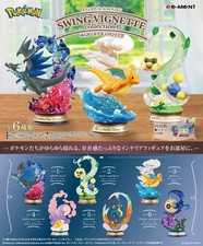 Re-Ment Miniatures PokeMon Swing Vignette Collection 4 A Moment of PoKeMon Set