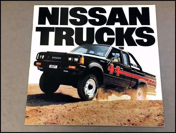 1984 Nissan Datsun Truck and King Cab 24-page Car Sales Brochure