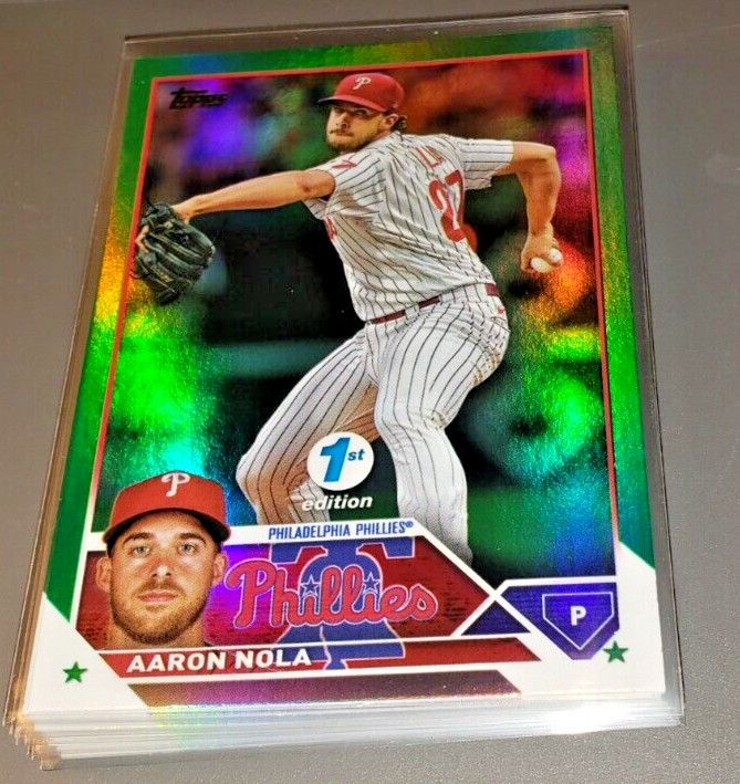TOPPS MLBカード TRIBUTE AARON NOLA PHILADELPHIA PHILLIES 01/10 #SOA-AN 送料無料 中古 IT1 Topps TOPPS MLBカード TRIBUTE AARON NOLA PHILADELPHIA