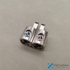 2Pcs 1/0 Gauge To 4 Gauge Pin AWG Power Wire Reducer Car Audio Amp Terminal New