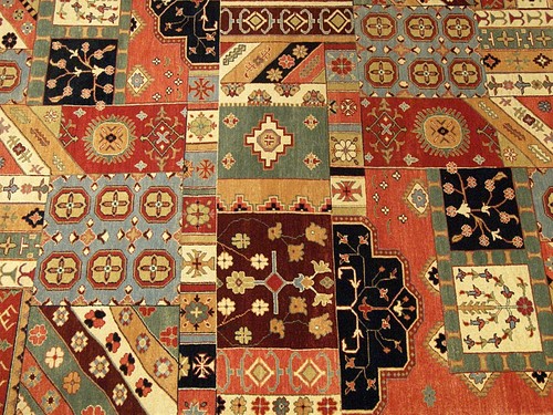 6 x 8 High Quality Handmade Vegetable Dyes Hand Spun Fine Wool Afghan Kazak Rug - Picture 5 of 12