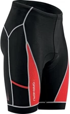 Louis Garneau Men's Perfo LT Power Cycling Shorts (Black/Ginger, X-Small)