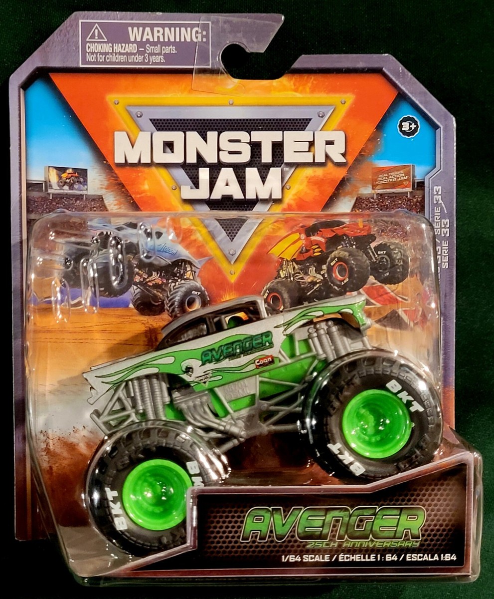 2023 SPIN MASTER MONSTER JAM '57 CHEVY AVENGER - 25TH ANN FINALS