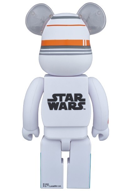 【在庫一掃】 ANA TM BB-8 BE@RBRICK TOY MEDICOM JET ANA WARS STAR 400% キューブリック、ベアブリック