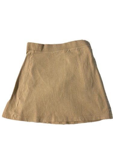 Cherokee uniform skirt girls size medium Cotton Jersey Elastic Hidden Shorts Tan - Picture 2 of 8