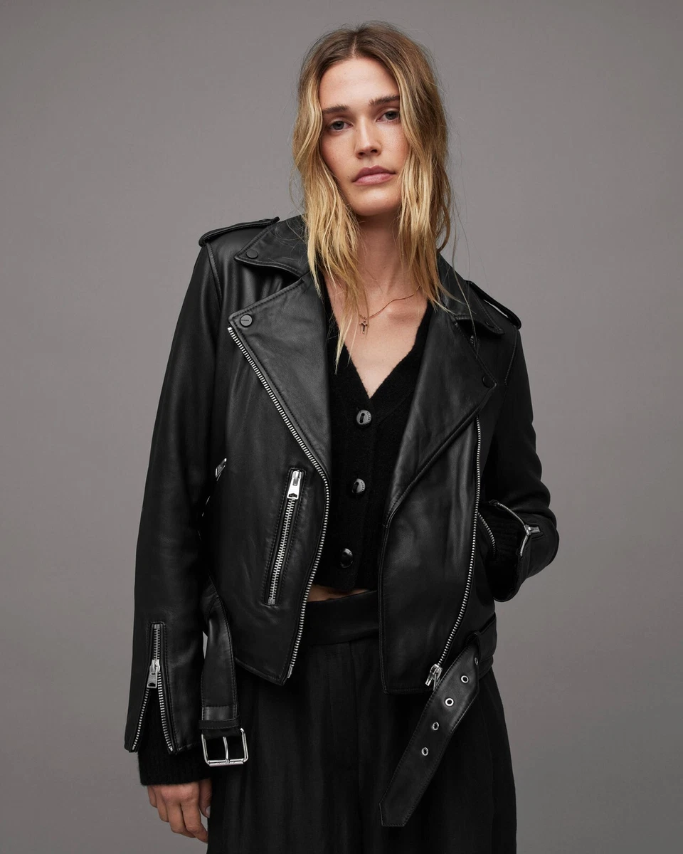 All saints clearance aviator jacket womens