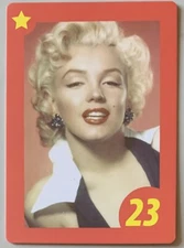 STUNNER MARILYN MONROE, SUPER RARE COLLECTOR'S CARD, LEGEND, MINT !