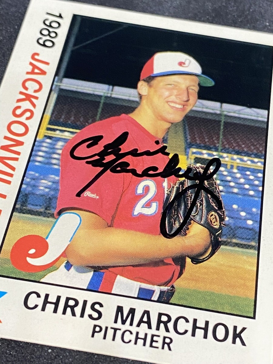 Chris Marchok 1989 Best Jacksonville Expos #4 Auto