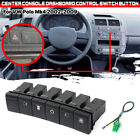 <!--F#f_0-->Dash Push Switch Fog Light Bar ON/OFF Control Button For Polo Mk4 2002-2009<!--F/-->