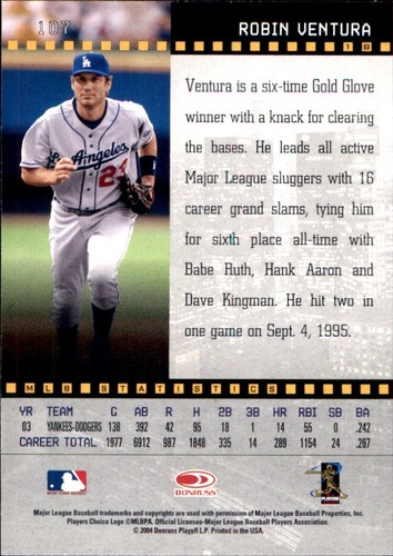 2004 Donruss STUDIO Base Commons STARS HOF ⚾ VOUS CHOISISSEZ VOS FAVORIS ⚾ MLB BASEBALL - Photo 206 sur 378